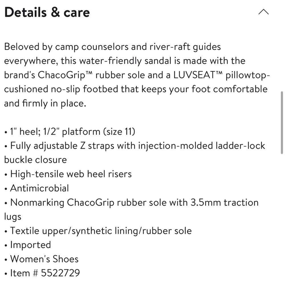 Chaco Sandals ZX/2 - Picture 6 of 6